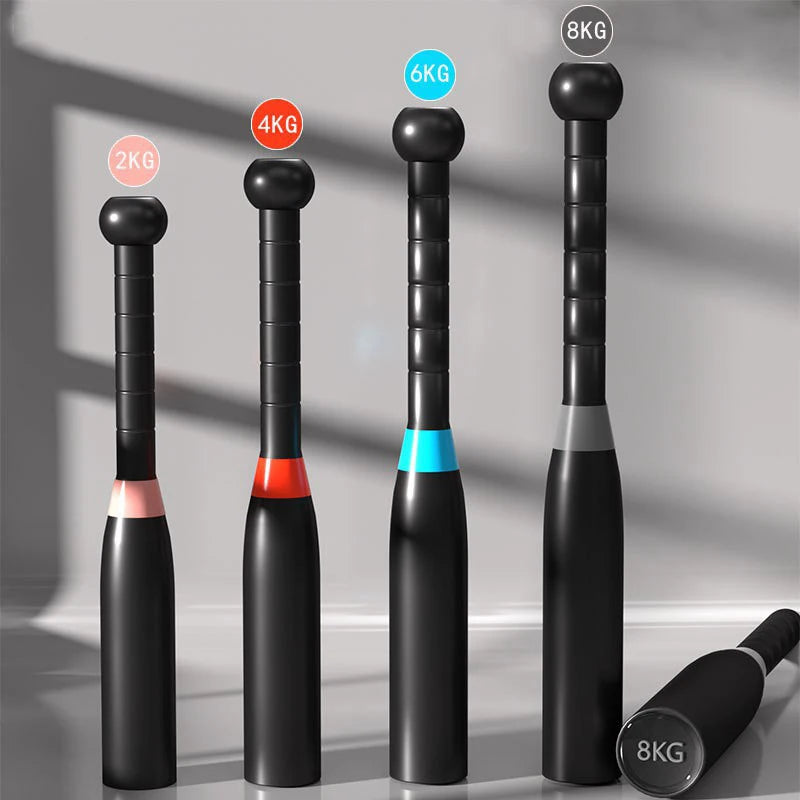 Hot Sale Black Steel Hammer Bell for Gym Fitness Stick Bell Comprehensive Physical Training Customizable Logo Club Bell